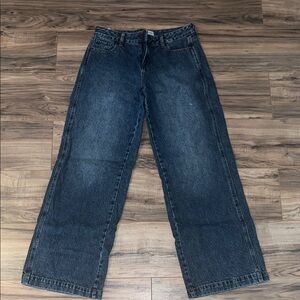 Casey Low Rise Baggy Jeans Dark Wash
